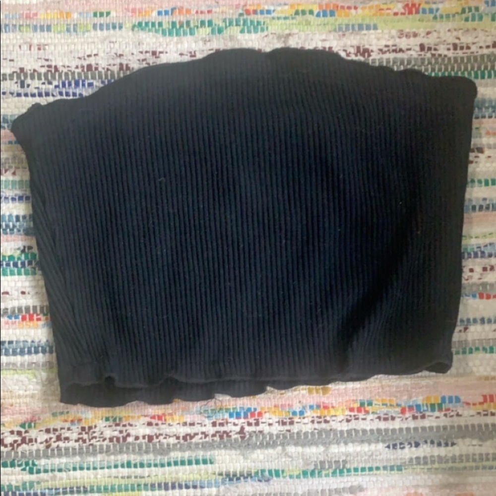 black tube top
